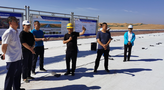寧夏交通投資集團有限公司外部董事一行蒞臨烏瑪公路項目調(diào)研工作