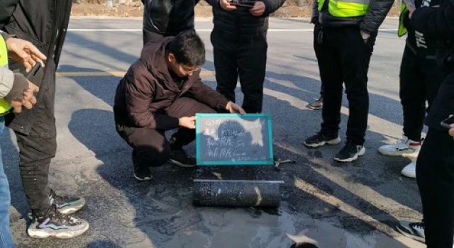 G339濱榆線寧津段大修工程順利完成交工檢測工作 G339濱榆線寧津段大修工程順利完成交工檢測工作