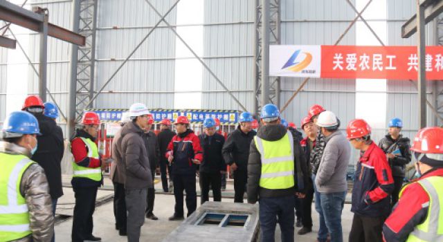 中國交通企業(yè)管理協(xié)會對山東高速集團(tuán)濟(jì)高高速項(xiàng)目現(xiàn)場管理提升活動(dòng)星級現(xiàn)場進(jìn)行現(xiàn)場評價(jià)