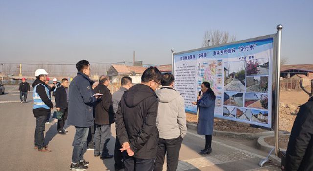 省交通運輸事業(yè)服務(wù)中心公路服務(wù)處至莒縣日夏線呂家崮西至公家莊段道路工程進行督查指導(dǎo)