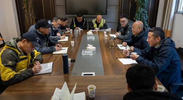 四川省汶馬高速集團(tuán)公司黨委委員、董事李永林督導(dǎo)汶馬高速剩余工程建設(shè)