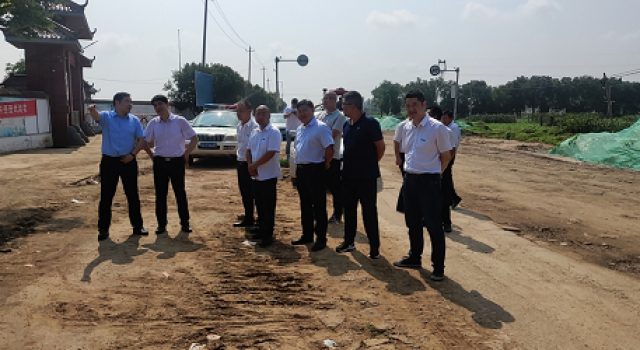 棗莊市嶧城區(qū)宋俊峰副區(qū)長到S318檢查指導(dǎo)工作