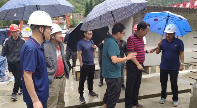 四川九綿高速JL8轄段邀請重慶交大周水興教授指導(dǎo)橋梁施工