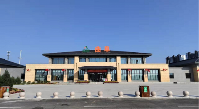 曲阜服務(wù)區(qū)升級改造完成