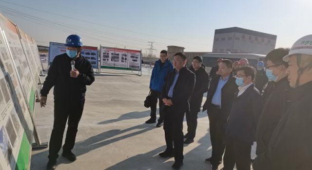 山東高速基礎(chǔ)設(shè)施建設(shè)有限公司對(duì)濟(jì)南至高青高速公路進(jìn)行年終綜合檢查