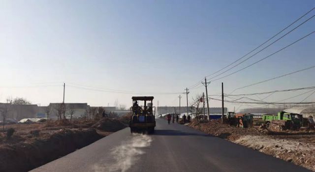 莒縣原孟雙線店子至陵陽段大修改造工程主體順利貫通