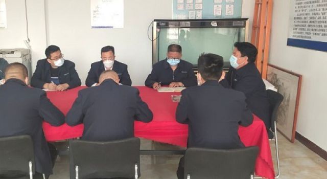 德州市S101交安提升工程總監(jiān)辦召開防疫工作專題會