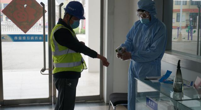 疫情就是命令，臨臨駐地辦開展疫情防控應急演練