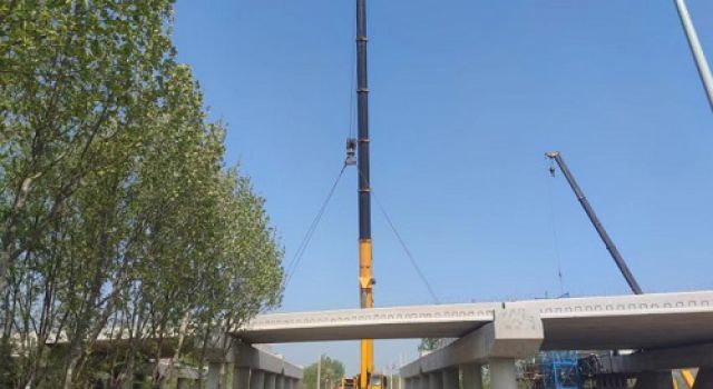 濟(jì)南大西環(huán)項目一監(jiān)組加強(qiáng)梁板安裝質(zhì)量控制