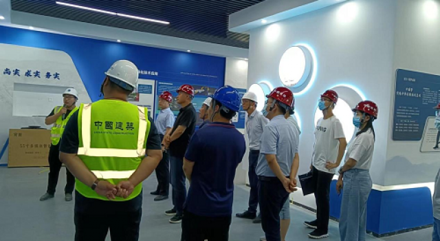 淄博快速路項目迎接市交通運(yùn)輸局觀摩