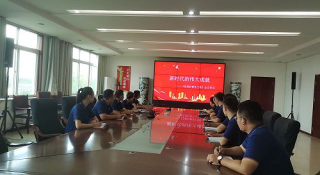 濟(jì)高總監(jiān)辦組織開展“新時(shí)代的偉大成就”專題團(tuán)課活動(dòng)