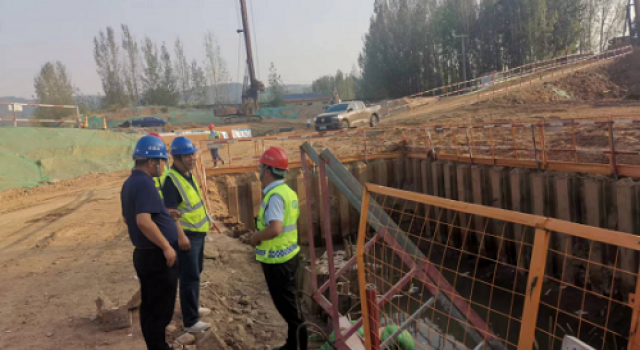 臨臨高速第六駐地辦開展國慶、二十大前安全專項檢查