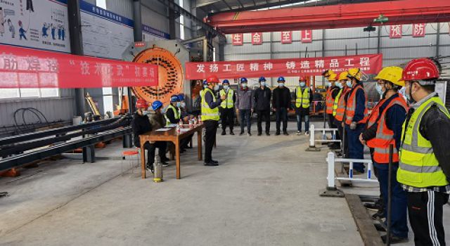 發(fā)揚(yáng)工匠精神，鑄造精品工程 ——許昌繞城高速三駐地辦組織鋼筋焊接“技術(shù)比武”活動(dòng)