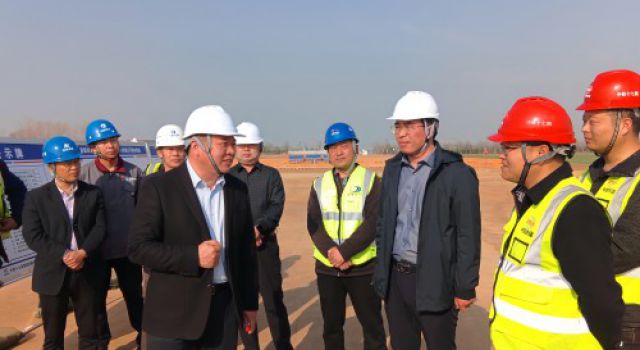 河南省交通投資集團建管中心領導巡查許昌繞城三標段