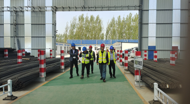 鄒濟(jì)高速三工區(qū)鋼筋加工場(chǎng)和拌合站順利通過驗(yàn)收