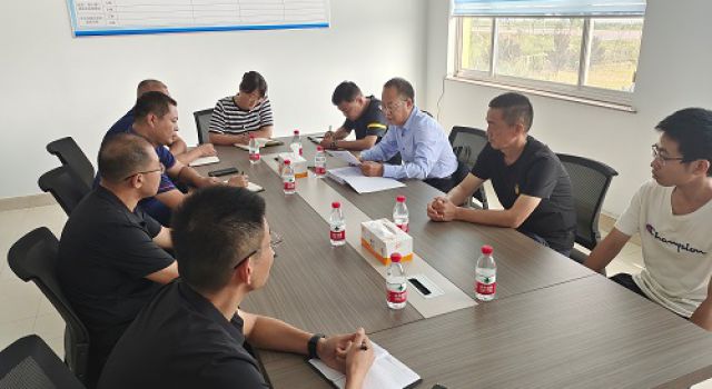 東營市質(zhì)監(jiān)站對S315孤陽線養(yǎng)護(hù)工程進(jìn)行質(zhì)量、安全監(jiān)督交底