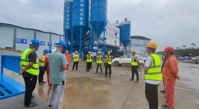 廣西橫欽高速JL4總監(jiān)辦組織開展九月份安全檢查