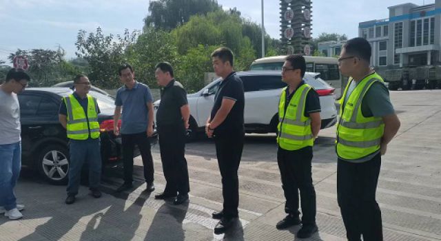 淄博市交通建設(shè)發(fā)展中心視察S317臨歷線博山段養(yǎng)護(hù)工程