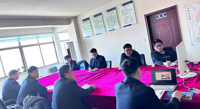 莒縣監(jiān)理處召開12月工地例會