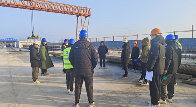 河南交投集團(tuán)有限公司質(zhì)量安全檢查蒞臨安羅高速檢查