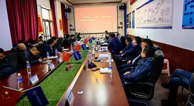 臨臨高速第六駐地辦開工第一課暨二月份工地列會(huì)