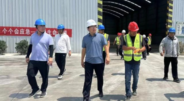 山東高速建設(shè)管理集團(tuán)對濟(jì)微高速項目進(jìn)行半年檢查