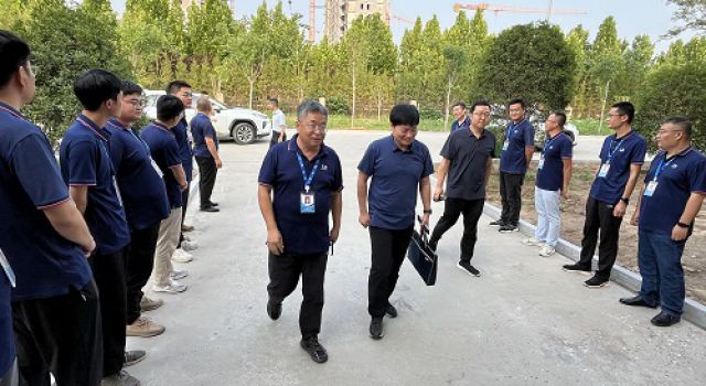 河南省交通運輸廳對安羅高速豫冀省界至原陽段項目進行2024年度半年質(zhì)量安全檢測