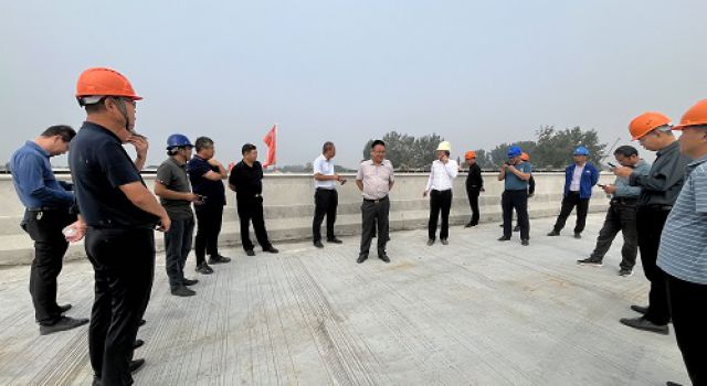 觀摩學習拓思路、互學互鑒促提升---安羅高速組織各參建單位觀摩學習活動