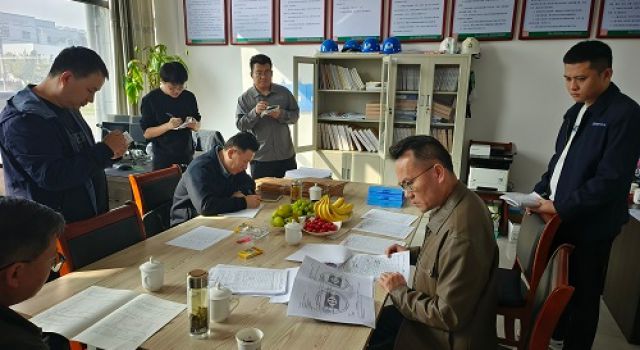 省廳工程建設(shè)事務(wù)中心對董梁高速沈新項(xiàng)目進(jìn)行質(zhì)量安全造價綜合督查
